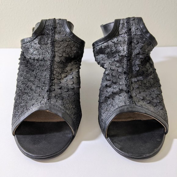 Coque Terra Open Toe Wedge Heels - Picture 2 of 8